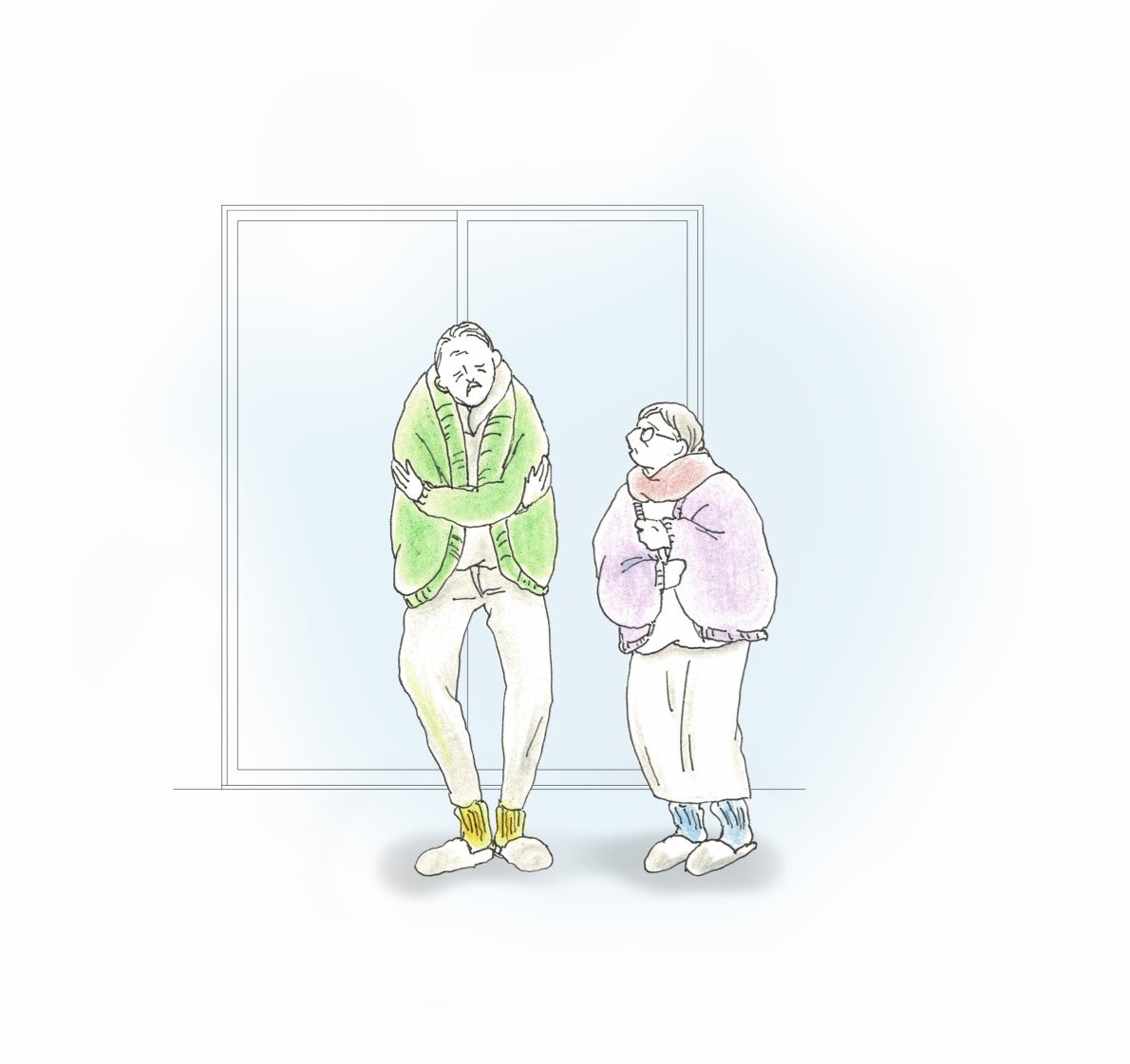 無断熱の家