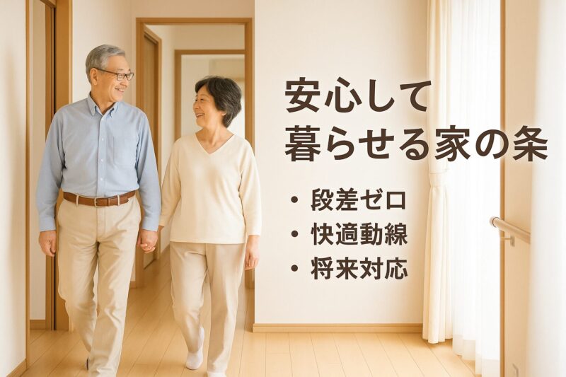 安心して暮らせる