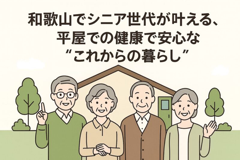 和歌山　シニア　平屋