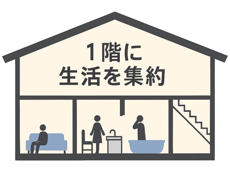 平屋のような暮らし