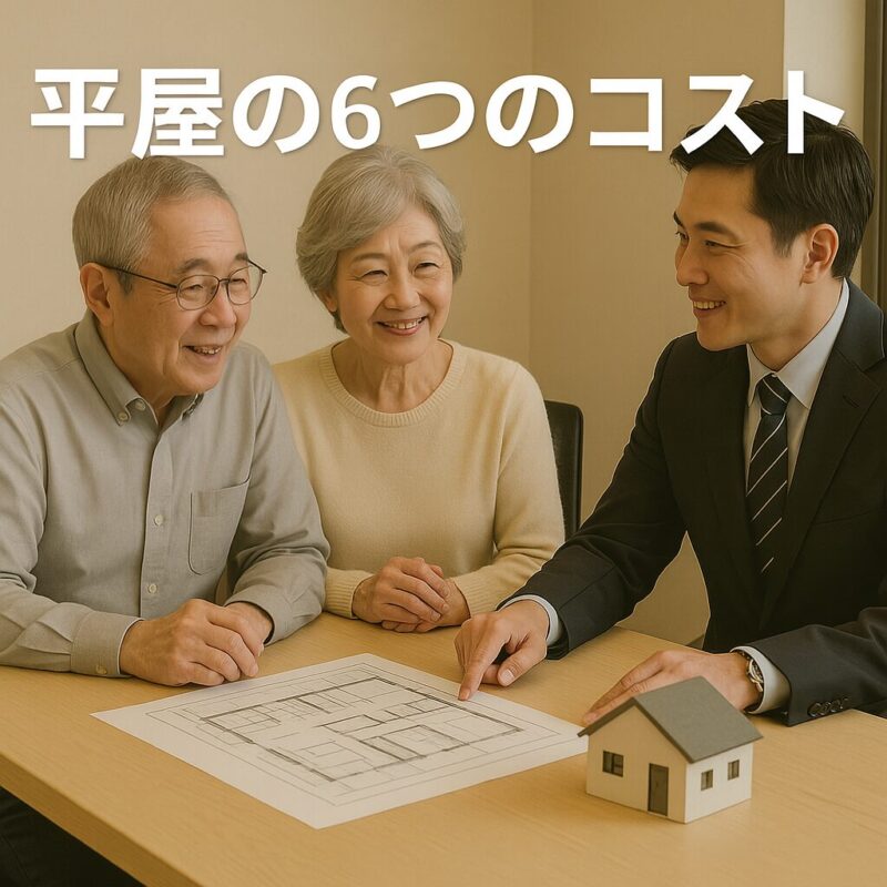 平屋の6つのコスト