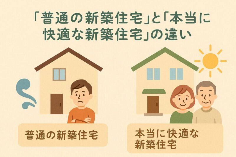 新築住宅の違い