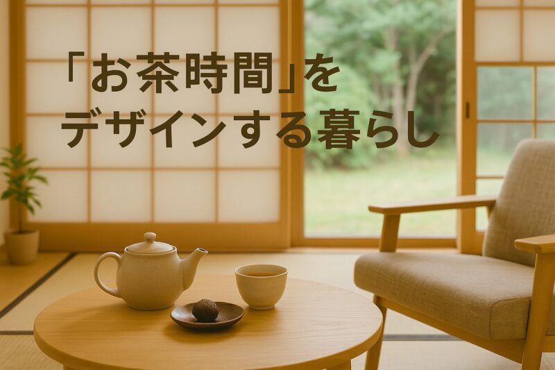 お茶時間をデザインする暮らし