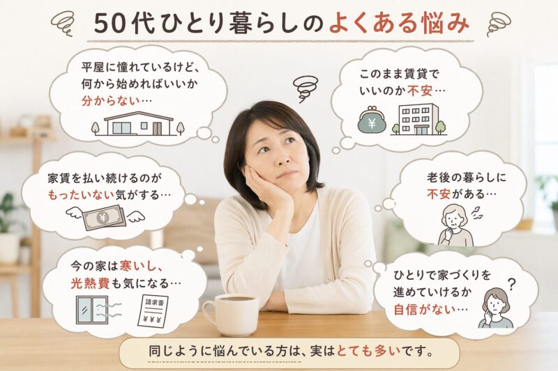 50代一人暮らし