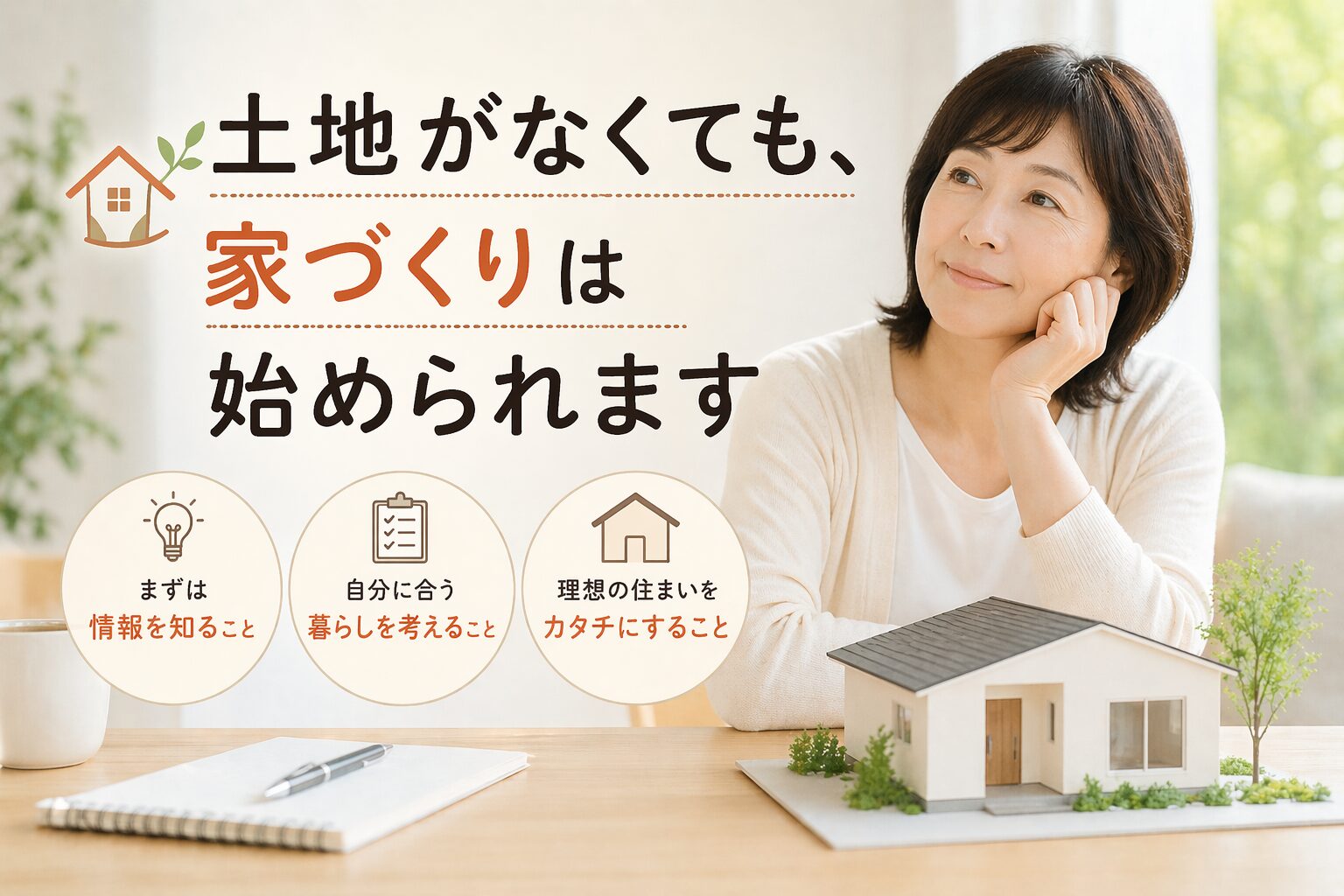 土地からの家づくり