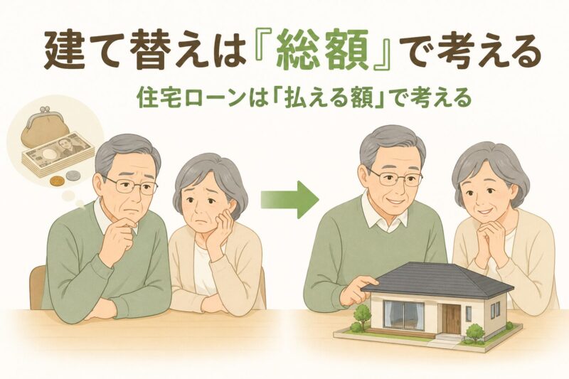 建て替え　総額