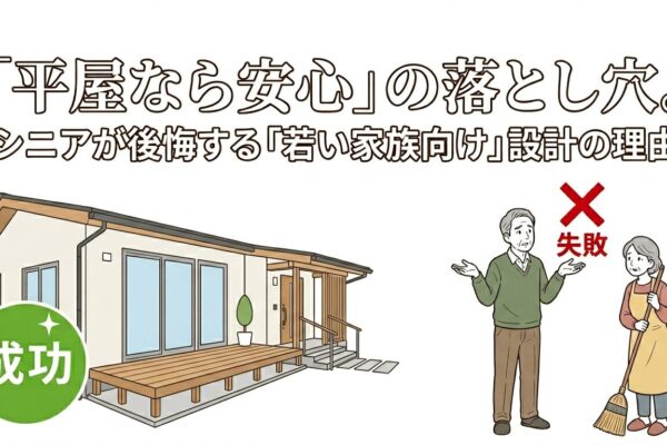 シニアが後悔する平屋