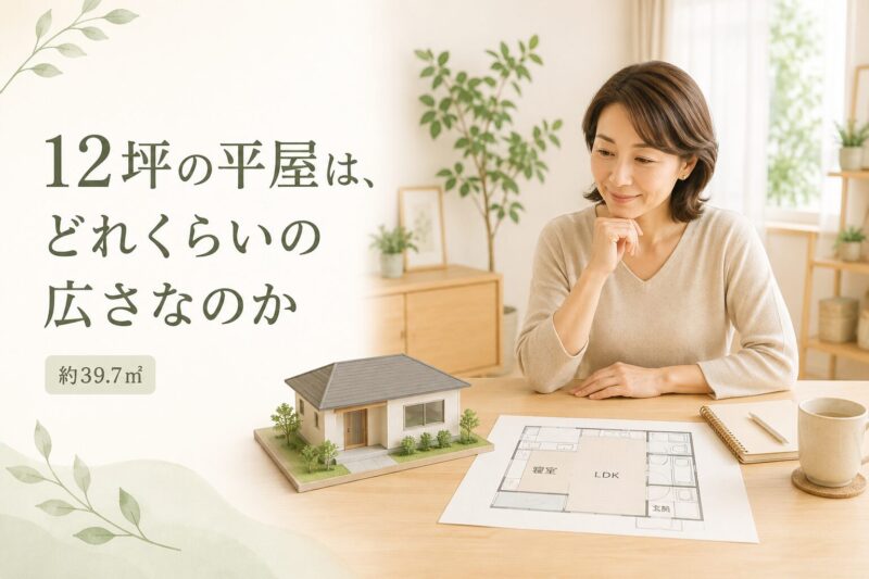 12坪の平屋