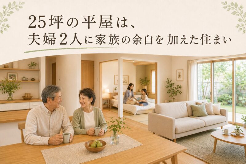 25坪の平屋
