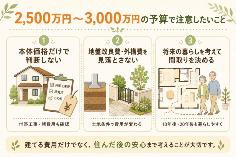 2500万円~3000万円