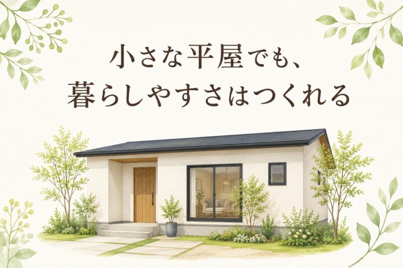 小さな平屋