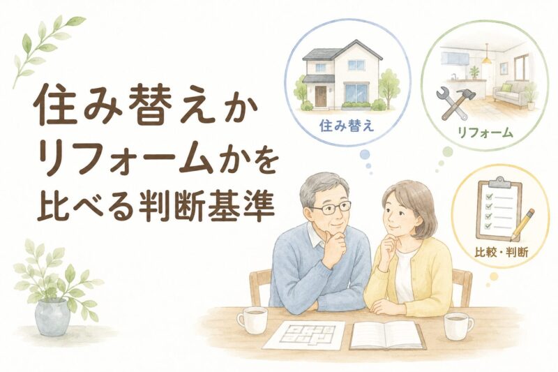 住み替え判断基準