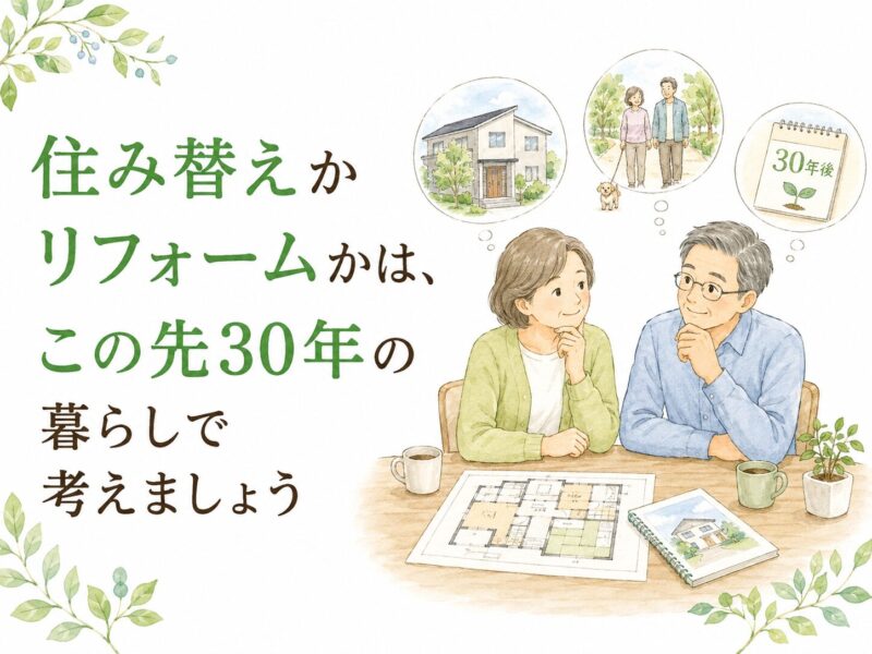 住み替えかリフォームか