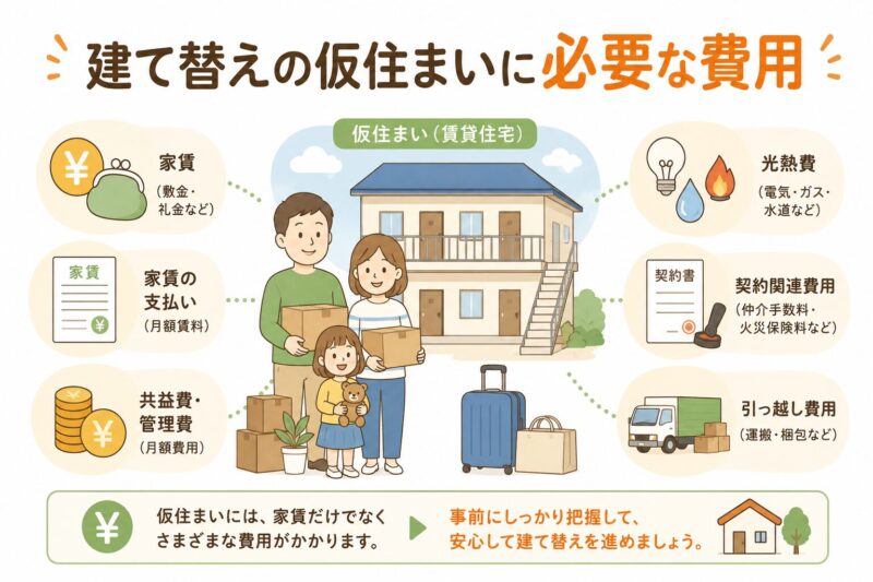 仮住まい 費用