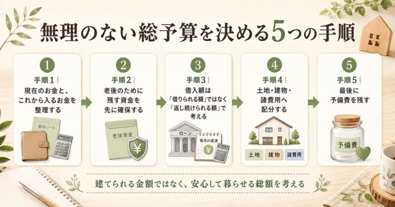 無理のない総予算