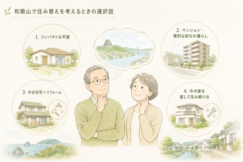 和歌山で住み替えを