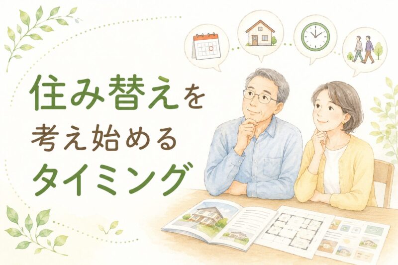 住み替え　タイミング