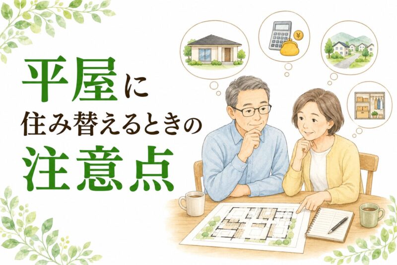 平屋 住み替え