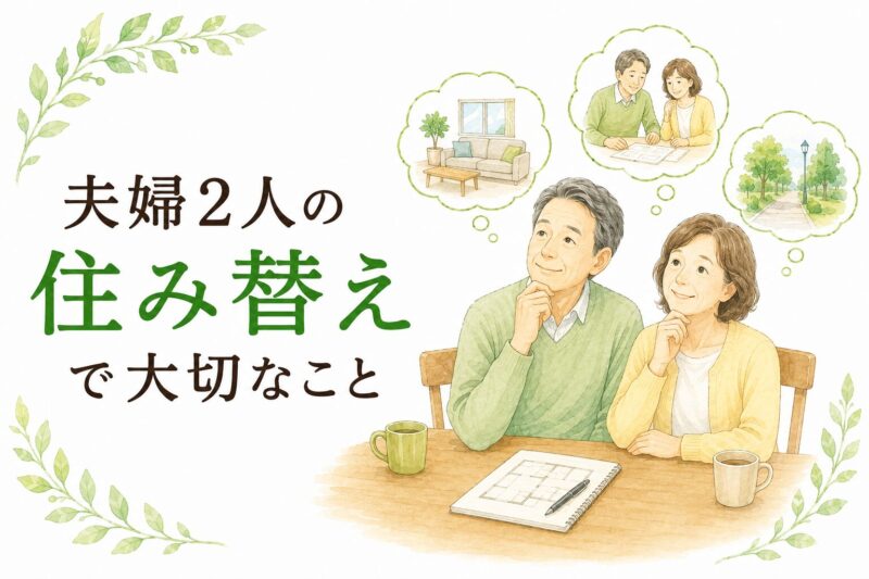 夫婦2人 住み替え