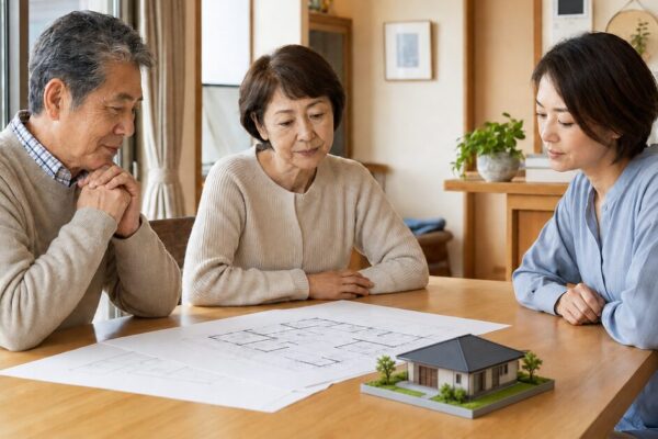 建て替え・住み替えを家族で話す方法