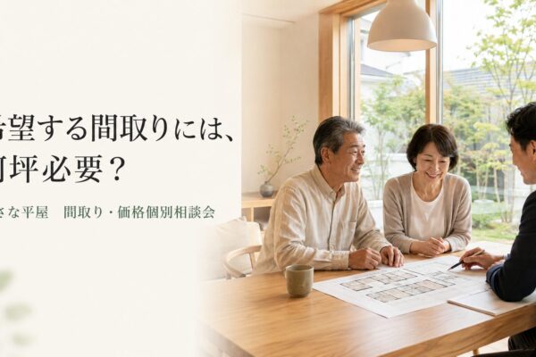 平屋の間取り相談会